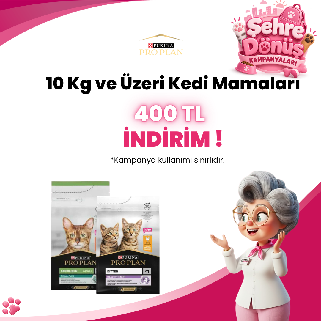 Pro Plan 10 Kg Kedi Mamalarına