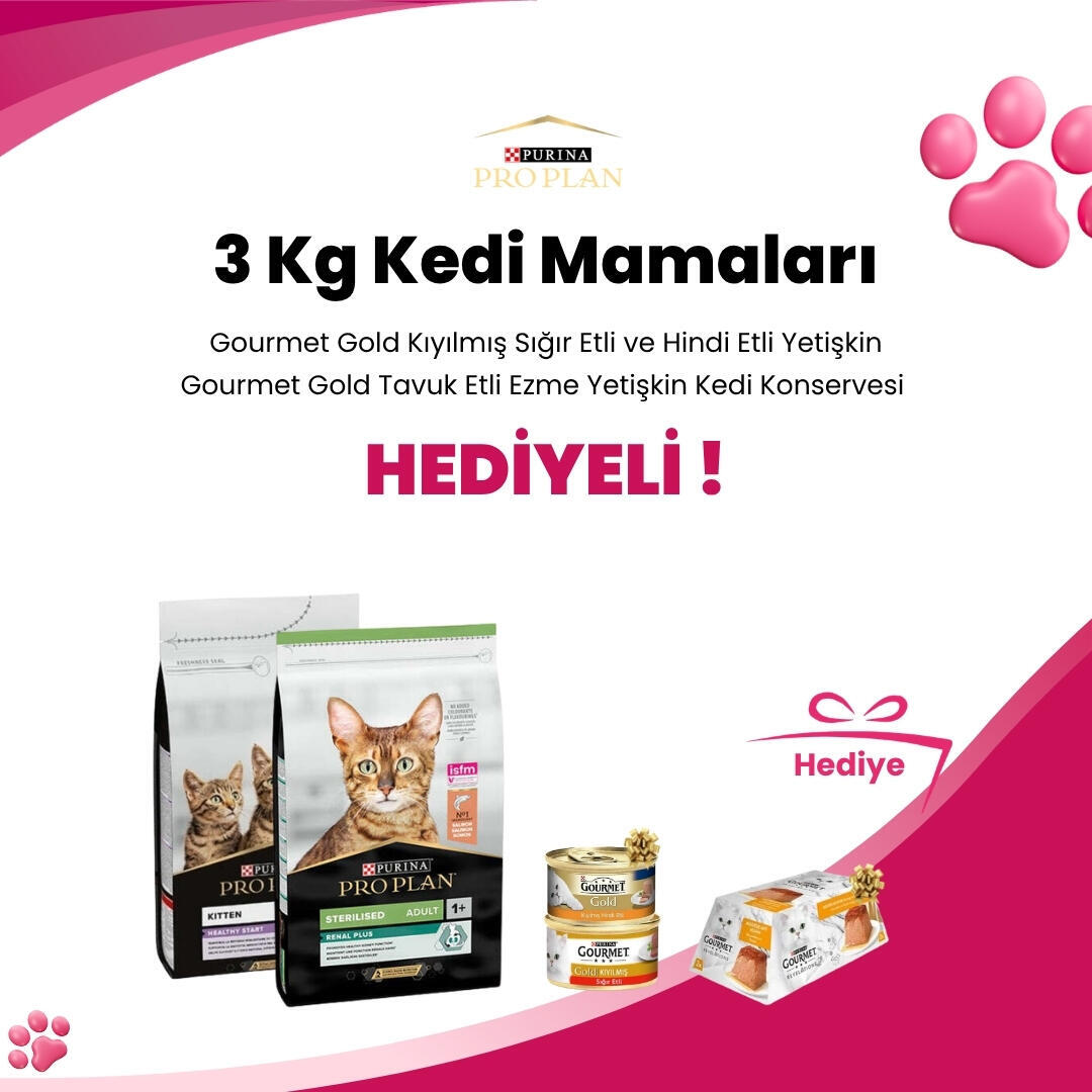 Pro Plan 3 Kg Kedi Mamaları