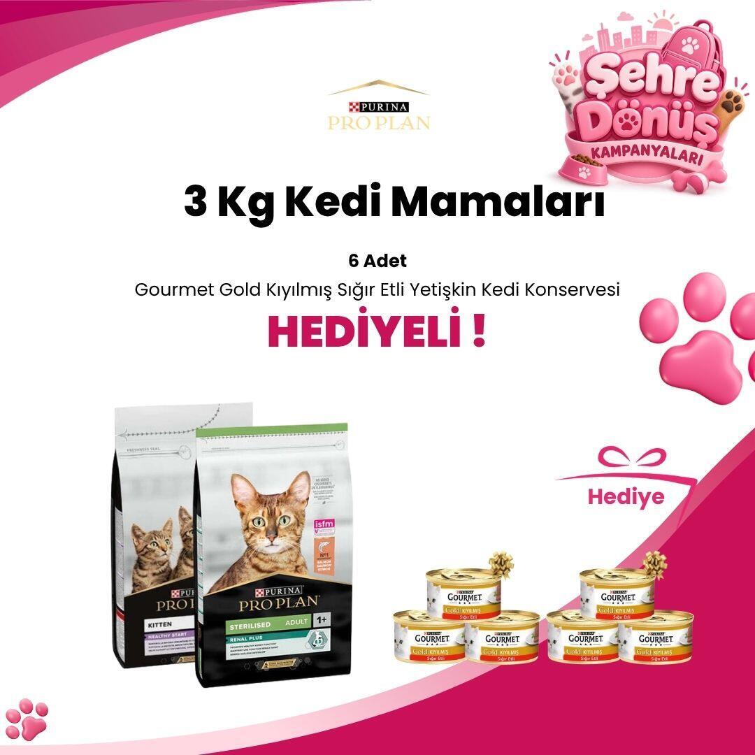 Pro Plan 3 kg Kedi Mamaları