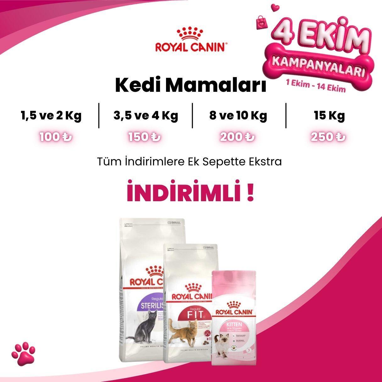 Royal Canin Kedi Kampanyası