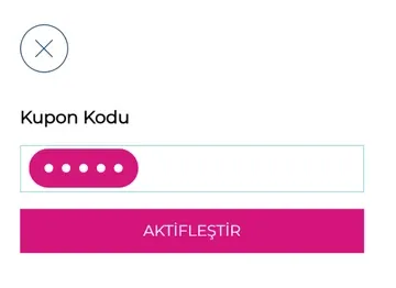 Kupon Kodu Aktifleştir