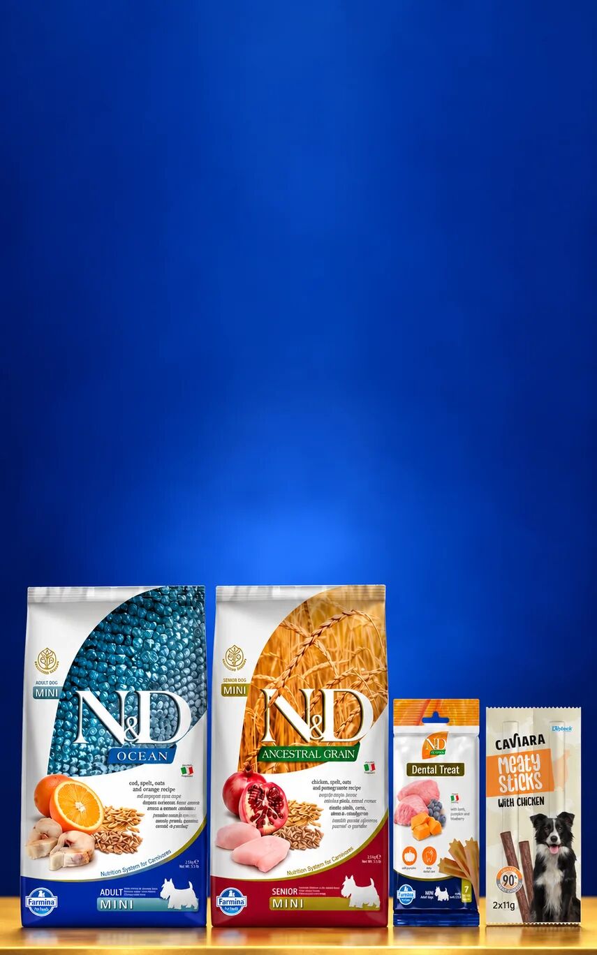 N&D Köpek Maması 1,5 ve 2,5 Kg | Ödül Hediyeli