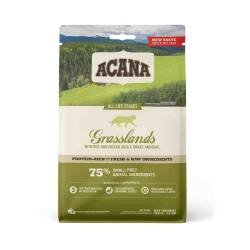 Acana Grasslands Ördekli ve Tavuklu Tahılsız Tüm Irk ve Yaşam Evreleri İçin Kedi Maması 1,8 kg - Acana