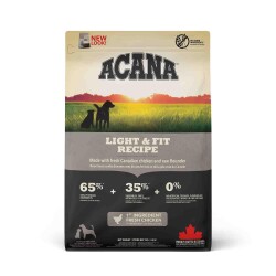 Acana Heritage Light Fit Tahılsız Diyet Fazla Kilolu Tüm Irk ve Yaşam Evreleri İçin Köpek Maması 2 kg - Acana