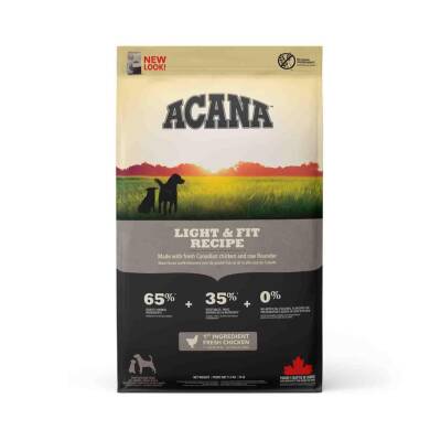 Acana Heritage Light Fit Tahılsız Diyet Fazla Kilolu Tüm Irk ve Yaşam Evreleri İçin Köpek Maması 11,4 kg - 2