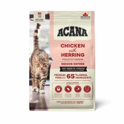 Acana Indoor Entree Tavuklu ve Ringa Balıklı Kısırlaştırılmış Yetişkin Kedi Maması 1,8 kg - Acana