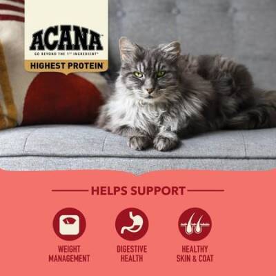Acana Indoor Yüksek Proteinli Tavuk ve Balıklı Evde Beslenen Kediler İçin Yetişkin Kedi Maması 4,5 kg - 3