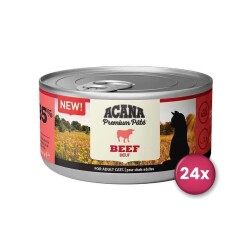Acana Premium Pate (Ezme) Sığır Etli Kedi Konservesi 85 Gr X 24 Adet - Acana