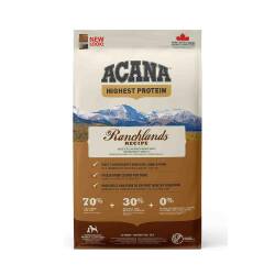 Acana Ranchlands Sığır Etli Tahılsız Tüm Irk ve Yaşam Evreleri İçin Köpek Maması 11,4 kg - Acana