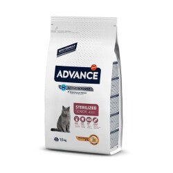 Advance Cat Sterilised Senior Kısırlaştırılmış 10 Yaş Üzeri Kedi Maması 1,5 kg - 2
