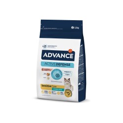 Advance Sensitive Somonlu Kısırlaştırılmış Kedi Maması 1,5 kg - Advance