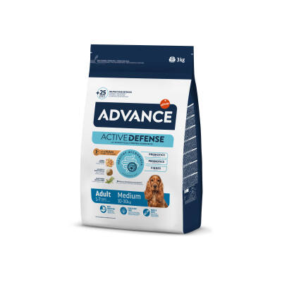 Advance Dog Medium Adult Orta Irk Yetişkin Köpek Maması 3 kg - 1