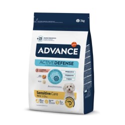 Advance Sensitive Somonlu Küçük Irk Yetişkin Köpek Maması 3 kg - Advance