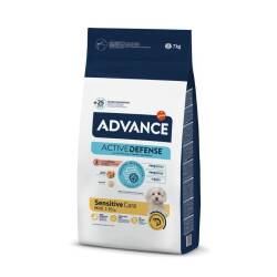 Advance Mini Sensitive Deri ve Tüy Sağlığı Özel Somonlu Küçük Irk Yetişkin Köpek Maması 7 kg - Advance