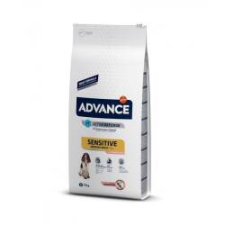 Advance Dog Sensitive Salmon Deri ve Tüy Sağlığı Özel Somonlu Orta ve Büyük Irk Yetişkin Köpek Maması 12 kg - Advance