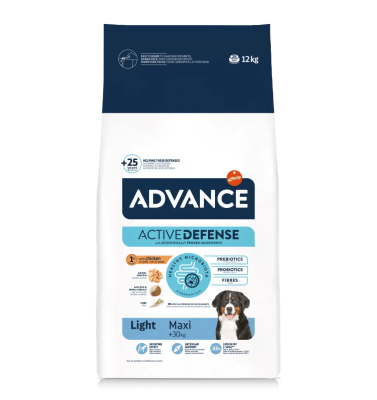 Advance Maxi Light Büyük Irk Diyet Yetişkin Köpek Maması 12 kg - 1