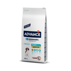 Advance Puppy Sensitive Somonlu Yavru Köpek Maması 12 kg - Advance