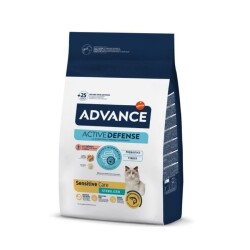 Advance Sensitive Somonlu Kısırlaştırılmış Yetişkin Kedi Maması 8 Kg + 2 Kg Hediyeli - Advance