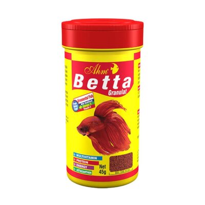 Ahm Betta Granulat Beta Balık Yemi 100 Ml