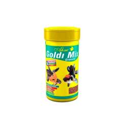 Ahm Goldi Mix Granulat Granül Balık Yemi 1000 Ml - Ahm