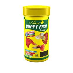 Ahm Guppy Fish Granulat Lepistes Balık yemi 100 Ml - Ahm