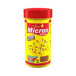 Ahm Micron Granulat Yavru Balıklar İçin Büyütme Yemi 100 Ml - Ahm