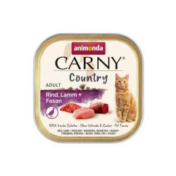 Animonda Carny Country Sığırlı Kuzulu ve Sülünü Yetişkin Kedi Konservesi 100 Gr - Animonda