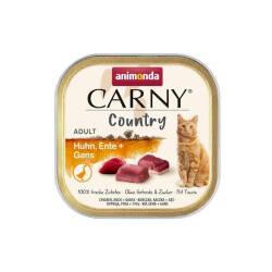 Animonda Carny Country Tavuklu Ördekli ve Kaz Etli Yetişkin Kedi Konservesi 100 Gr - Animonda