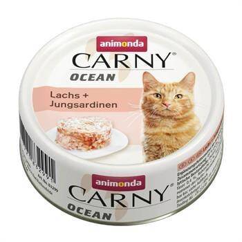 Animonda Carny Ocean Somonlu ve Sardalyalı Kedi Konservesi 80 gr - 2