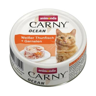 Animonda Carny Ocean Ton Balığı ve Karidesli Kedi Konservesi 80 gr - 1