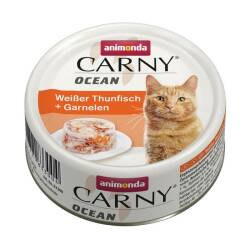 Animonda Carny Ocean Ton Balığı ve Karidesli Kedi Konservesi 80 gr - Animonda