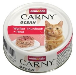 Animonda Carny Ocean Ton Balıklı ve Sığır Etli Kedi Konservesi 80 gr - Animonda
