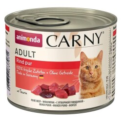Animonda Carny Sığır Etli Yetişkin Kedi Konservesi 200 gr - Animonda