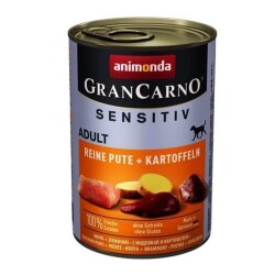 Animonda Gran Carno Sensitiv Hindili Patatesli Köpek Konservesi 400 gr - Animonda