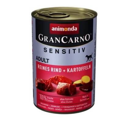 Animonda Gran Carno Sensitiv Sığırlı Patatesli Köpek Konservesi 400 gr - 1