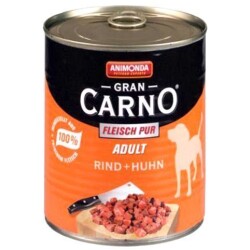 Animonda Gran Carno Sığır Etli ve Tavuklu Köpek Konservesi 400 gr - Animonda