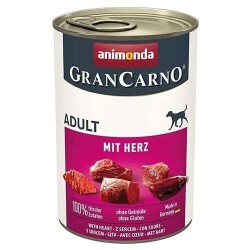 Animonda Gran Carno Sığır Yürekli Yetişkin Köpek Konservesi 400 gr - Animonda