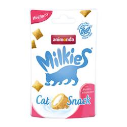 Animonda Milkies Wellness Biotin İçerikli Glütensiz Tüy Bakımı Kedi Ödülü 30 gr - Animonda