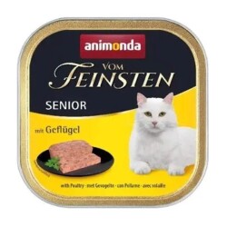Animonda Vom Feinsten Kümes Hayvanlı Yaşlı Kedi Konservesi 100g - Animonda