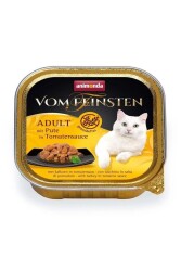 Animonda Vom Feinsten Domates ve Hindili Yetişkin Kedi Konservesi 100 gr - Animonda