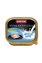 Animonda Vom Feinsten Milkies Hindi ve Sütlü Yetişkin Kedi Konservesi 100 gr - Animonda