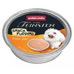 Animonda Vom Feinsten Snack Pudding Hindili Yetişkin Köpek Pudingi 3 X 85 gr - Animonda
