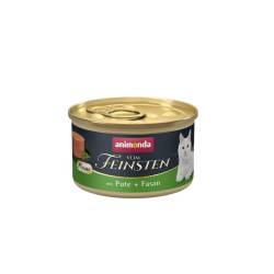 Animonda VomFeinsten Hindili ve Sülünlü Yetişkin Kedi Konservesi 85 Gr - Animonda