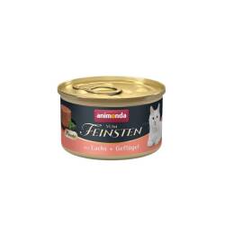 Animonda VomFeinsten Somon ve Kümes Hayvanlı Yetişkin Kedi Konservesi 85 Gr - Animonda