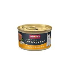 Animonda VomFeinsten Tavuk ve Tavşanlı Yetişkin Kedi Konservesi 85 Gr - Animonda