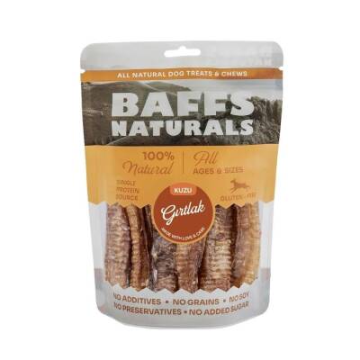 Baffs Naturals Kurutulmuş Kuzu Gırtlak Köpek Ödülü 100 gr - 1