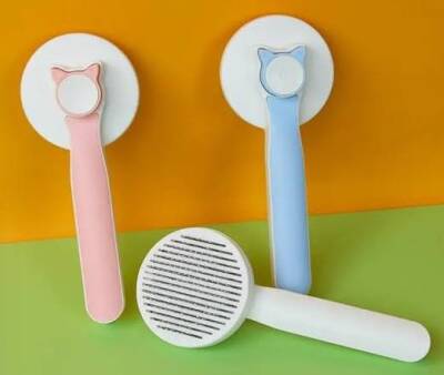 Basmalı Kedi Köpek Fırçası - 1