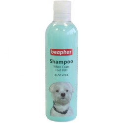 Beaphar Aloe Vera Beyaz Tüylü Köpek Şampuanı 250 ml - Beaphar