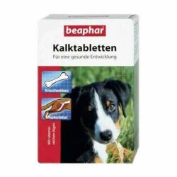 Beaphar Kalktabletten Kemik Gelişimi Sağlayan Köpek Kalsiyum Tableti 180 Adet - Beaphar