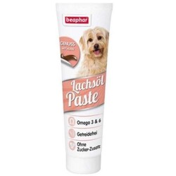 Beaphar Somonlu ve Omega 3 Destekli Köpek Vitamin Macunu 100 gr - Beaphar